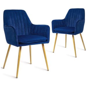 Chaise bleu