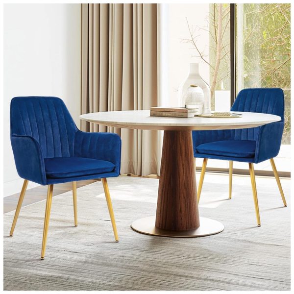 Chaise bleu salon