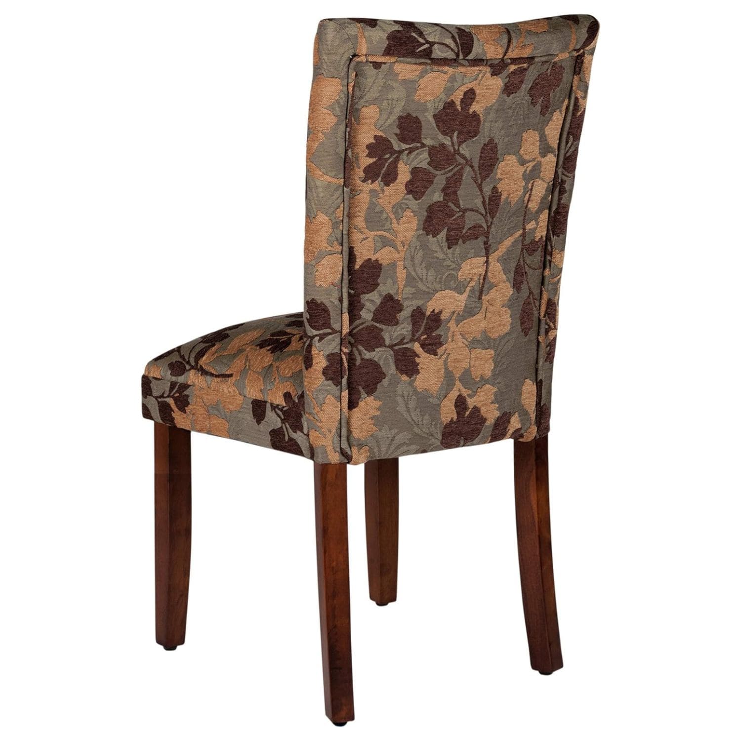 Chaise bois tissu face arrière