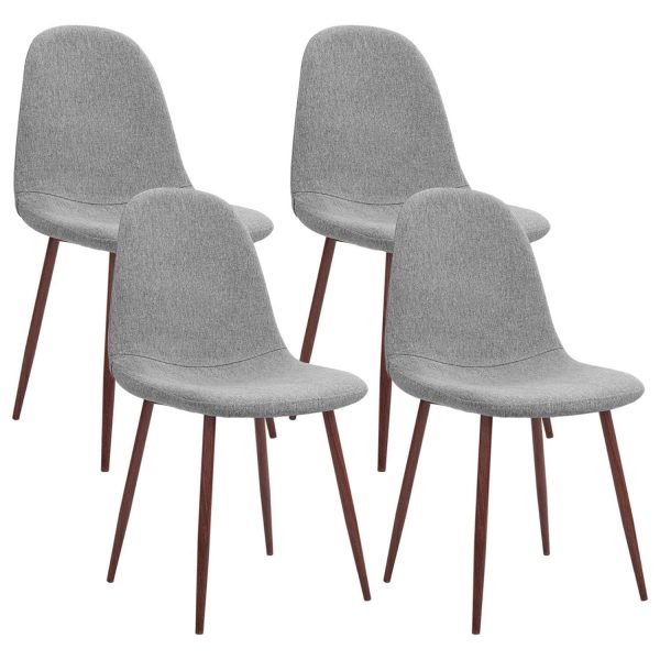 Chaises scandinaves grises